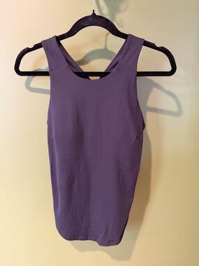 Spider Sleeveless Navy Racer Back Tank Top - Women's Casual Scoop Neck, NWT